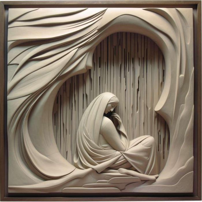 نموذج ثلاثي الأبعاد لآلة CNC 3D Art 